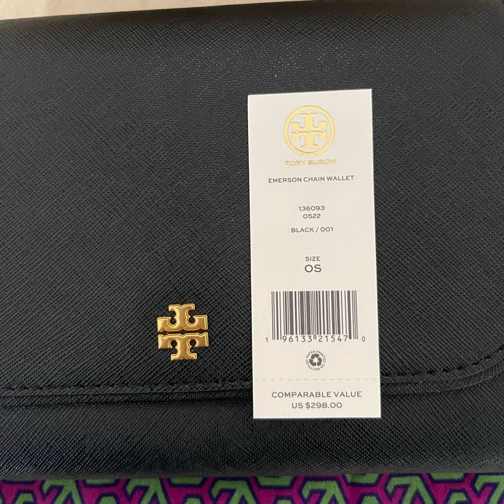 New ❤️🔥 new tory burch Emerson wallet chain crossbody. - Picture 5 of 8